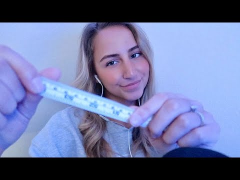 ASMR Getting Something Out of Your Eye (plucking, poking, measuring, up close whispers, random)