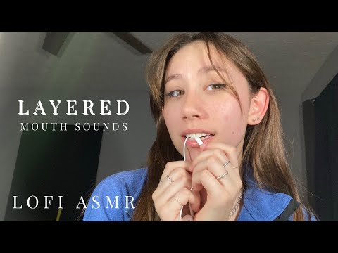 LOFI ASMR intense layered mouth sounds