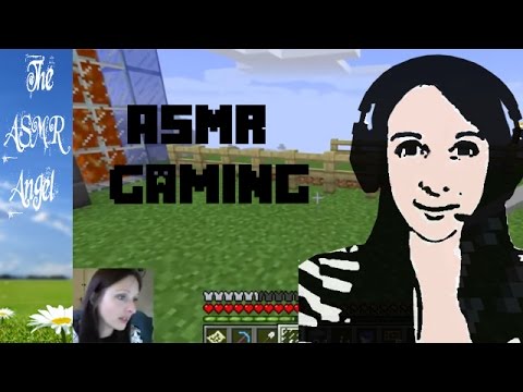 ASMR Let's play Minecraft - Softly Spoken and Whispered (Twitch Stream pt1)
