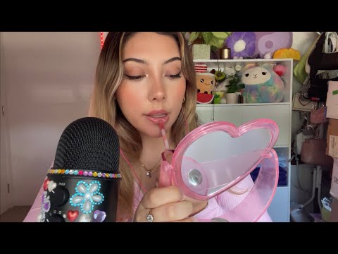 ASMR get ready with meee 💗 ~let’s do our makeup together~ | Whispered ramble