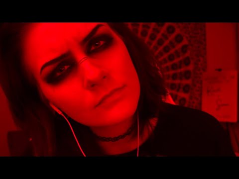 ASMR metal best friend that looks really mean but is actually nice does your makeup