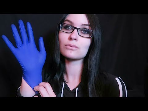 ASMR The Most Detailed Face Exam (face touching, massage, measuring, gloves)