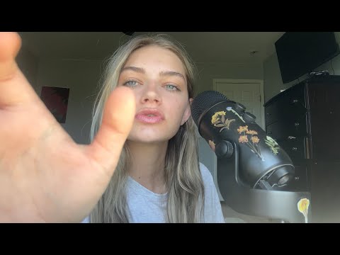 ASMR | Up-close Whispers, Mouth Sounds, Hand Movements, Unpredictable