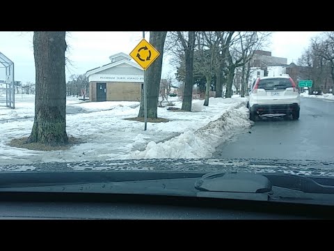 ASMR | Snowy Drive