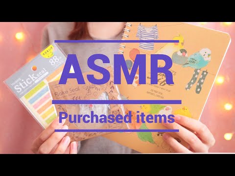 ASMR(囁き)タッピングしながら購入品紹介10 Purchased items