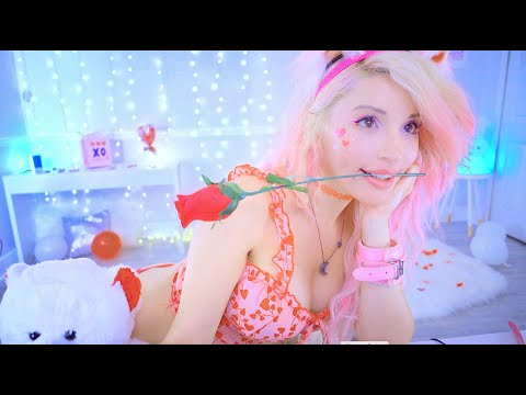 ASMR // LOVE is in the air // Fabric , Scratches , Chocolate & more