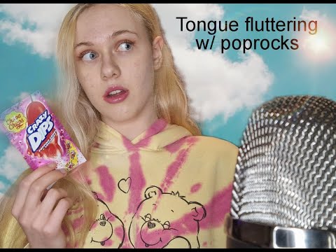 Tongue fluttering with Poprocks & Lollipop, no talking [Custom Video for Eren Yeager]