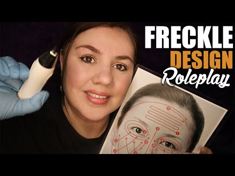 ASMR Soothing Freckle Design Roleplay / Personal Attention