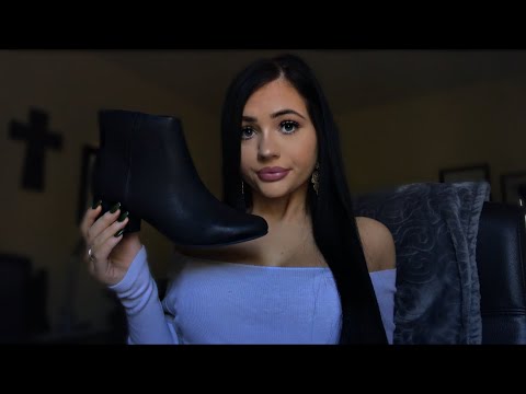 ASMR| TINGLY SHOE UNBOXING/ REVIEW  + HUGE GIVEAWAY