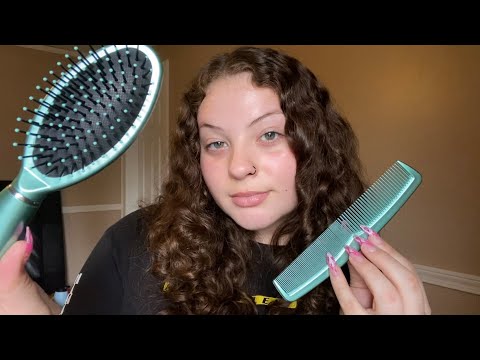 ASMR Hairbrush and Comb Triggers