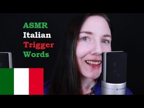 [ASMR] Whispering Words in a Different Language - Italian