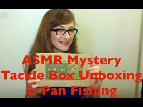 ASMR Unboxing Mystery Tackle Box for Pan Fishing