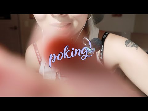 ASMR ✴︎ 티클티클간질간질포킹포킹(시각적) tickling and poking u