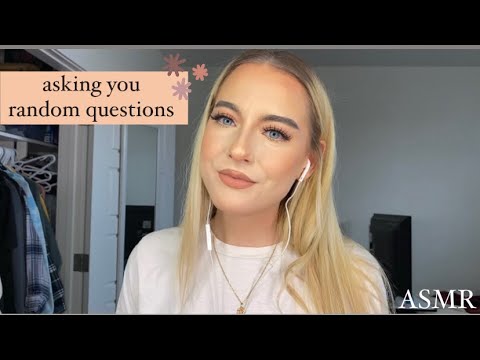 ASMR | asking you 100 more random questions (with typing sounds)