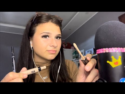 ASMR Toxic "Bestie" does your makeup for a date