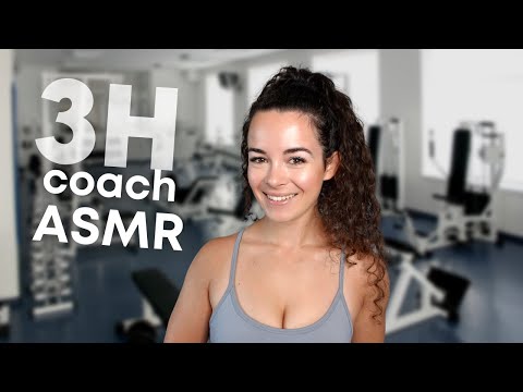 ASMR 3H Coach sportive roleplay compilation | soft spoken