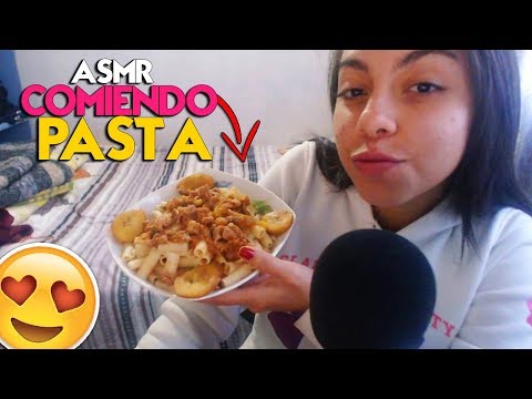 ASMR Español - Comiendo Pasta - Eating Sounds