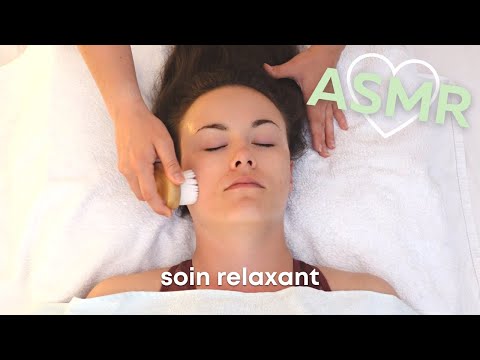 ASMR - SOIN DU VISAGE sur personne réelle | Intense relaxation