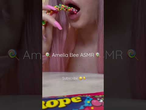 Candy eating 🍬🍭 #asmreating #asmrsounds #asmrgirlfriend #asmrfood