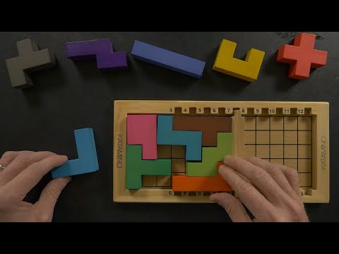 ASMR Katamino Part 1 (Wooden Puzzle Solving)