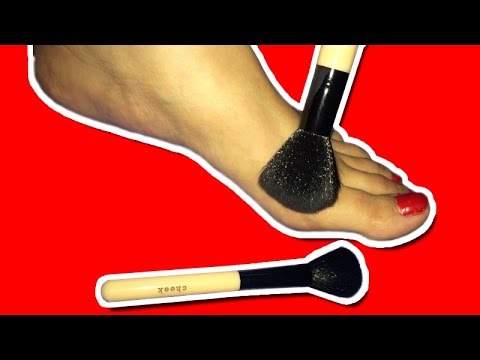 ASMR Feet Brushing  (No Talking)