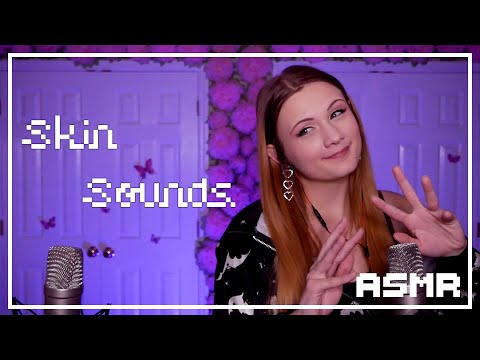 ASMR Dry Hand / Skin Sounds with Tapping and Scratching