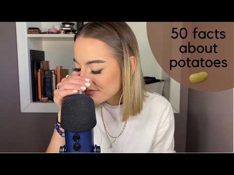 ASMR | 50 facts about potatoes (with up close whispering)