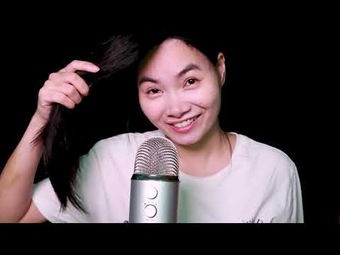 ASMR Cut My Hair, Âm Thanh Tự Tay Cắt Tóc Của Mình- Asmr Huyen