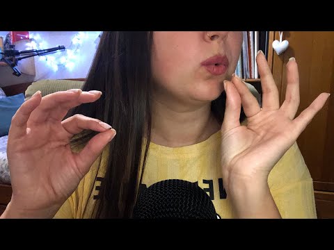 ASMR - Hand Sounds Plucking Relaxation