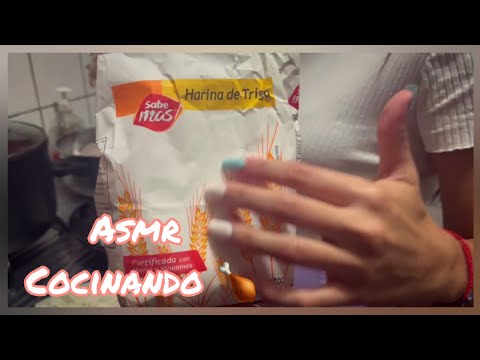ASMR | Cocinando pollo frito / Susurros & mouth sounds ❤️