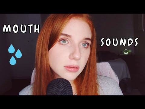 ASMR | Sensitive, Wet Mouth Sounds 😜 (Spit Painting, Tongue Swirls & Hand Movements) 💛