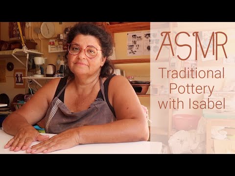 ASMR 🤲🏼 Pottery Class w/ Isabel 🤲🏼 Unintentional ASMR Tutorial