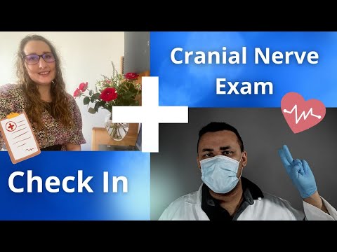 ASMR 🩺 Cranial Nerve Exam & Check In with ASMR Dr Dawson
