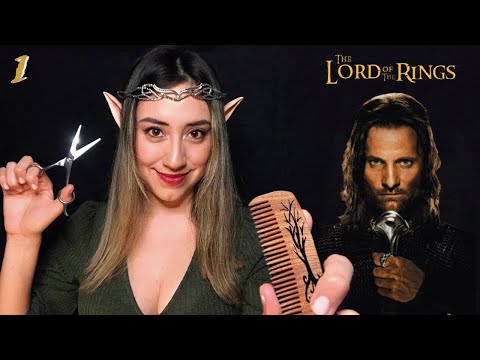 ASMR Español | Lord of the Rings | ASMR Barber Shop Roleplay - Barbería Español (Part 1)