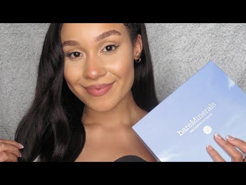 ASMR Glossybox Bare Minerals Unboxing ( Soft spoken, Lid Sounds, Tapping...)