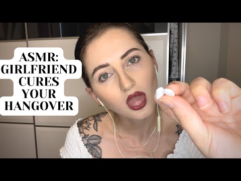 ASMR: GIRLFRIEND CURES YOUR HANGOVER | Sick Boyfriend | Whispered | GF Looks After You