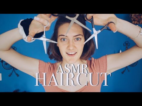 ASMR HAIR CUT ✂️ Trim and Style (Soft Spoken)
