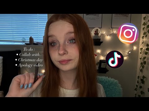 ASMR Influencer Personal Assistant Plans Your Christmas Day!