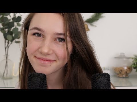 ASMR - Close Up Spine-Tingling Whispers w/out Mic Covers + Annoucement