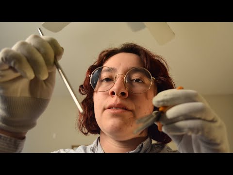 ASMR Performing Your Autopsy | quietly inspecting you, taking samples & investigating your demise
