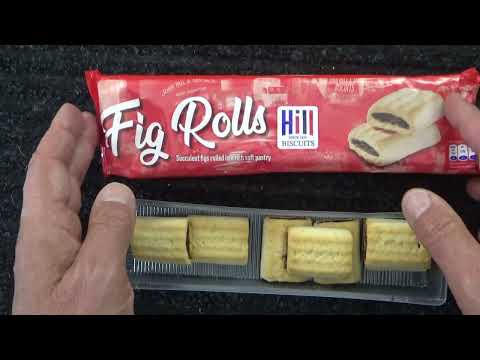ASMR - Whispering & Eating Fig Rolls - Australian Accent - Discussing in a Quiet Whisper & Crinkles