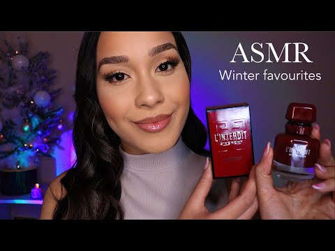 ASMR Cozy Winter Favourites 🤍 Fragrance Unwrapping, Bodycare, Haircare For Tingles