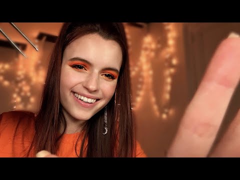 ASMR | Fast And Aggressive Plucking Negative Energy - unpredictable triggers and hand sounds
