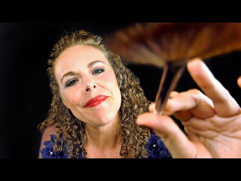 ASMR Personal Attention & Singing You to Sleep, 1920s Jazz, Face Brushing, Soft Spoken, Relaxation