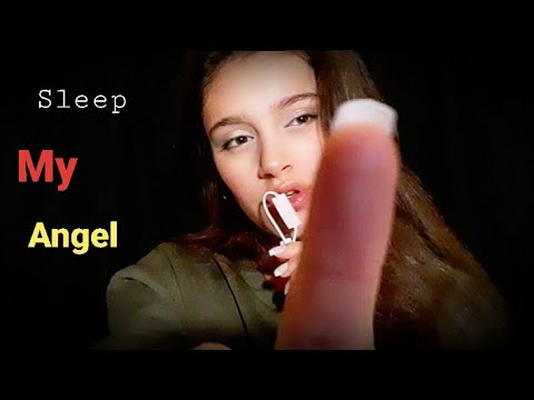 My First ASMR video/ Plucking away your negative vibes/ Hand movements & mouth sounds etc...