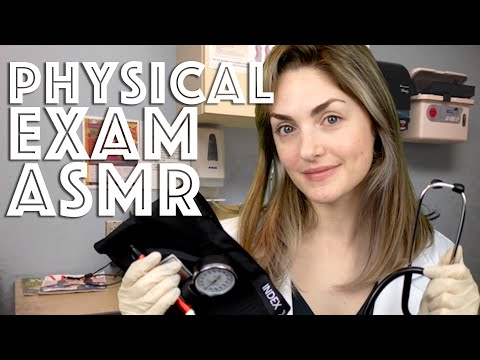 ASMR Doctor Yearly Checkup (realistic medical examination, latex sounds, light triggers)
