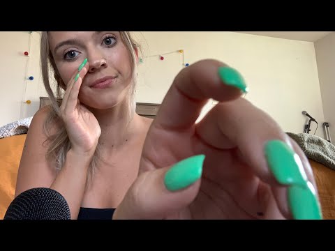 ASMR| FAST AND SLOW HAND MOVEMENTS| MOUTH SOUNDS 👄