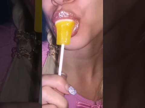 Asmr lollipop 🍭SUCKING lollipop 🍭외국인 롤리팝 빨 롤리팝🍭Asmrロリポップ吸いロリポップ🍭