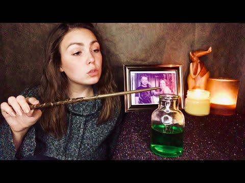 ASMR || Hermione Helps You Sleep😴🧪🔮 (tapping, whispering, water sounds)