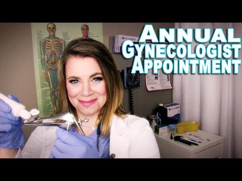 ASMR Medical RP - Your Annual Gynecologist Appointment